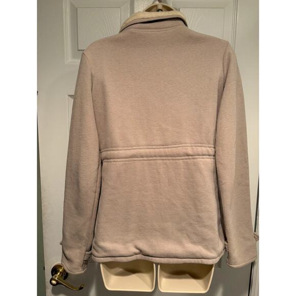 Carhartt For Women Jacket XS Beige Sherpa Collar Y2K Vintage Workwear - Picture 3 of 14